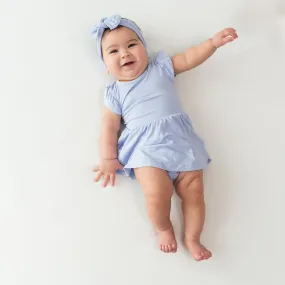 Twirl Bodysuit Dress in Lilac