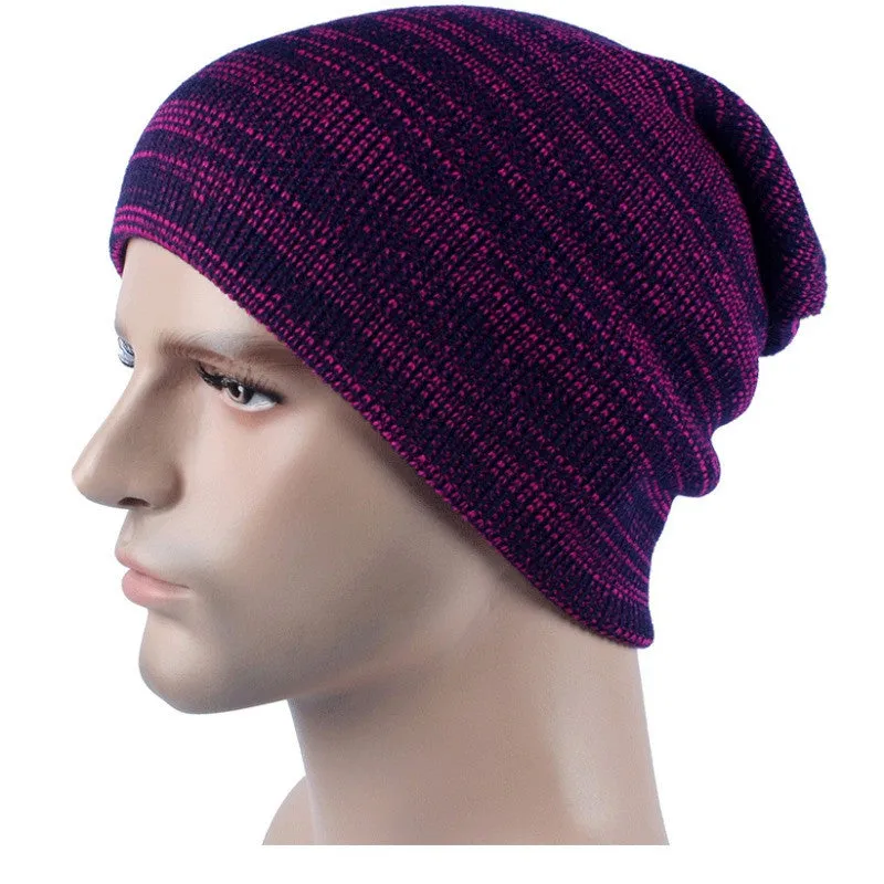 Unisex Fashion Beanies Hats for Women Men Warm Knitted Wool Cap Bonnet Femme SM6