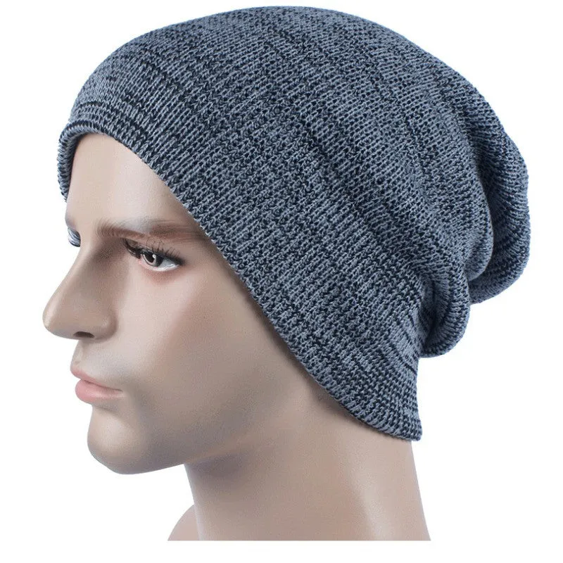 Unisex Fashion Beanies Hats for Women Men Warm Knitted Wool Cap Bonnet Femme SM6