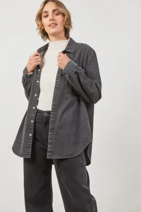 Urban Shirt - Ash Black Denim