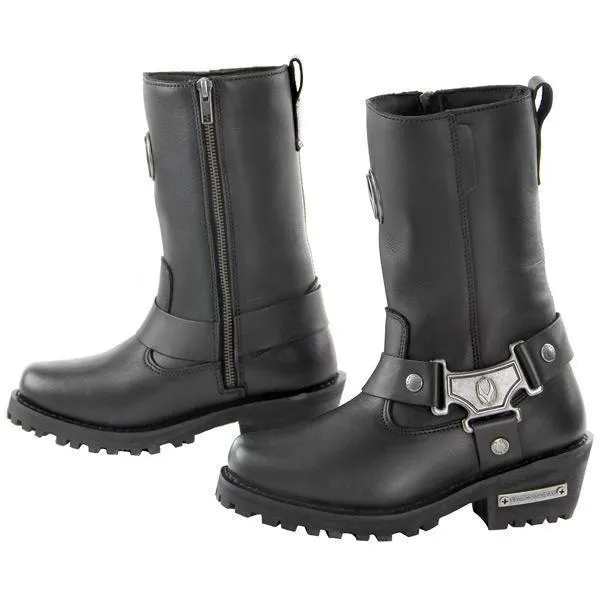 Vulcan V-123 Women's Fuse Harness Biker Boots