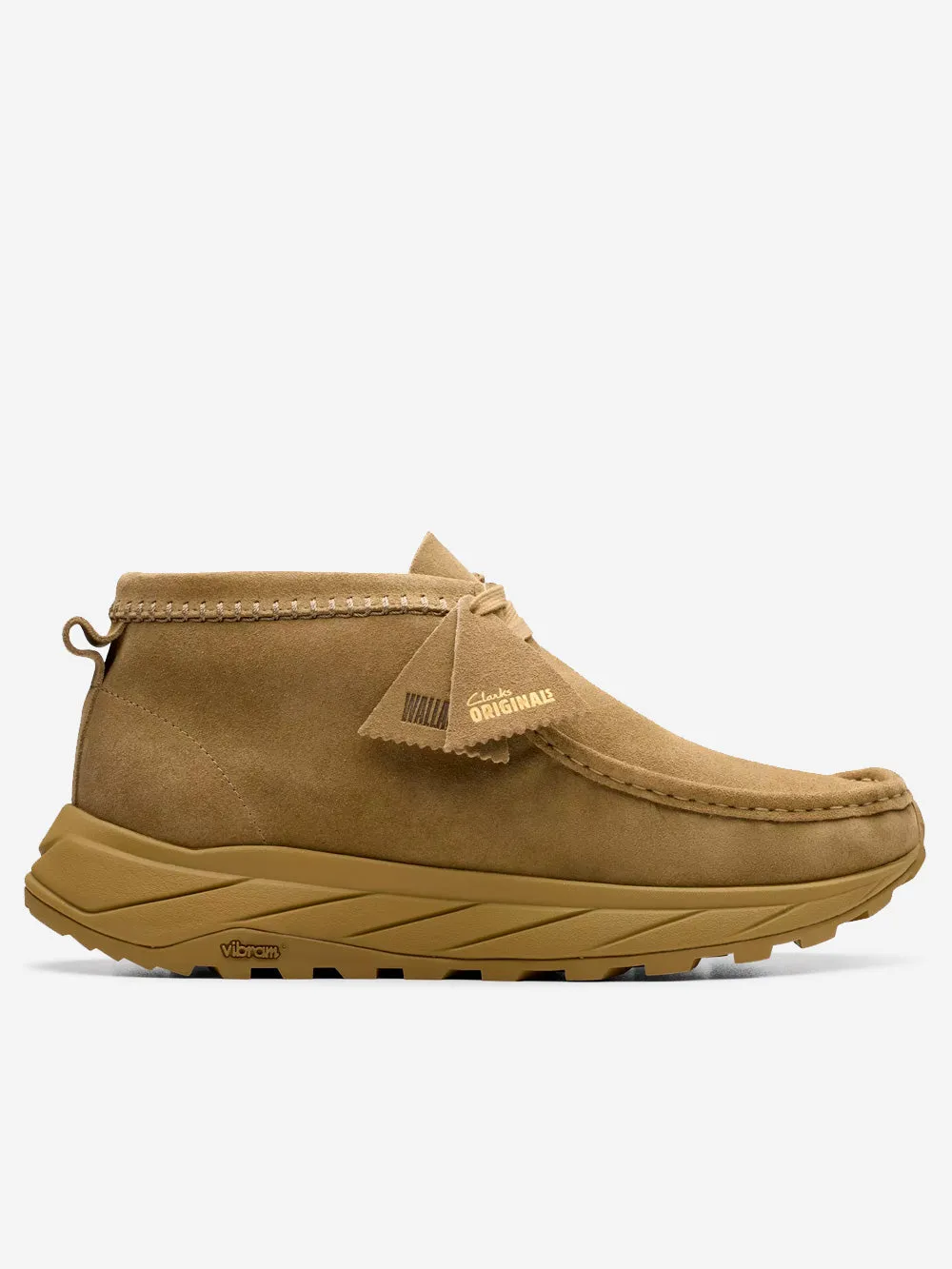 Wallabee Eden suede sabbia