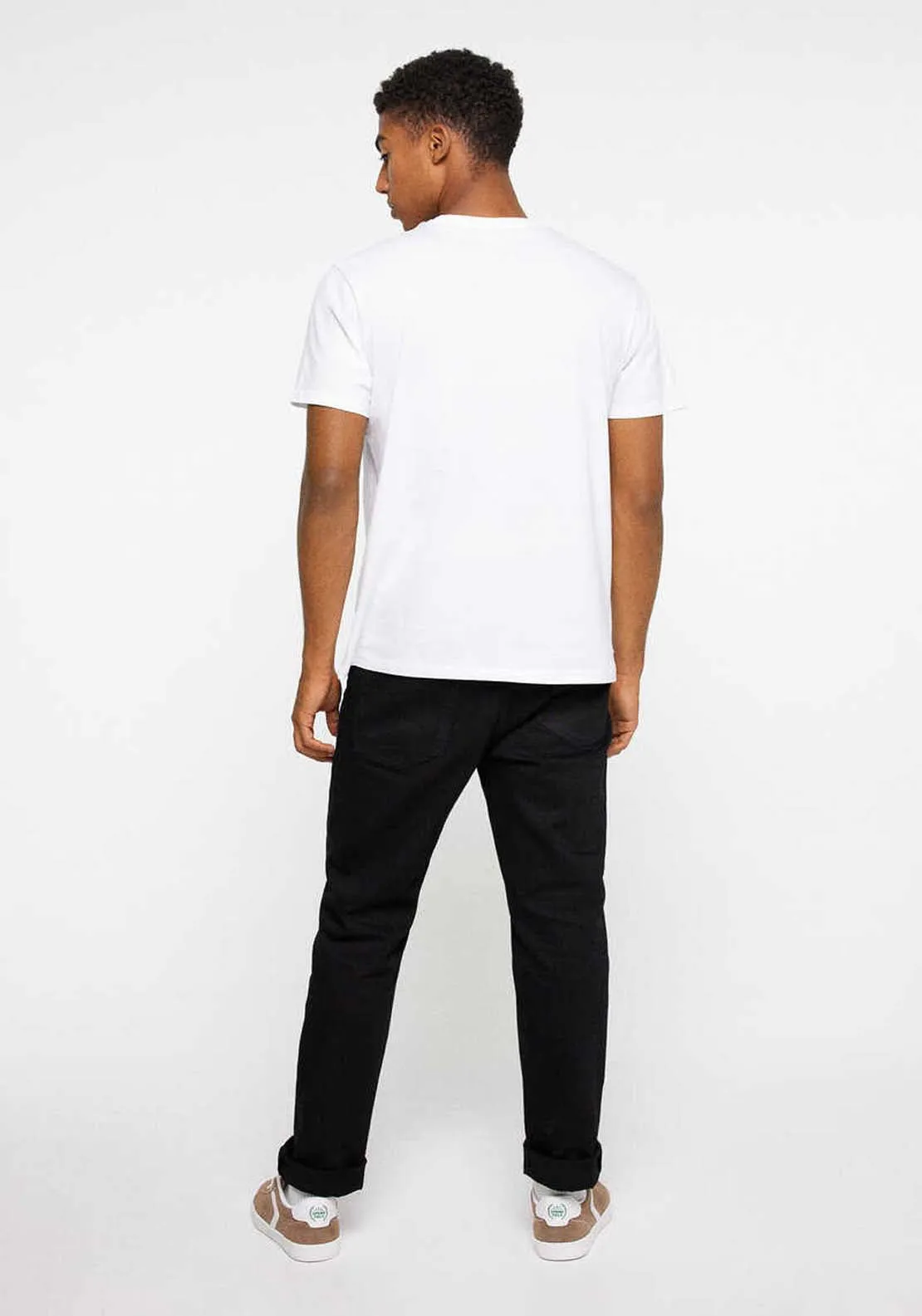 Washed black regular fit jeans - Black