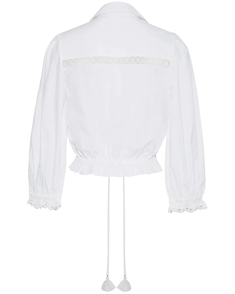 White Shalini Top