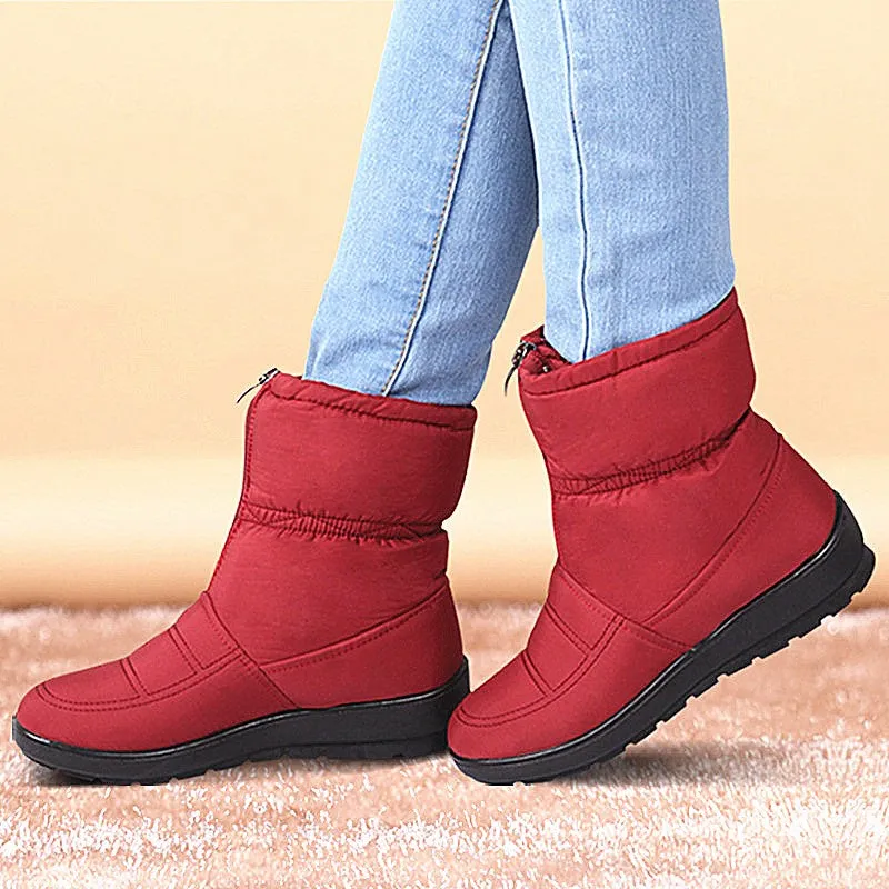 Winter thick women snow boots