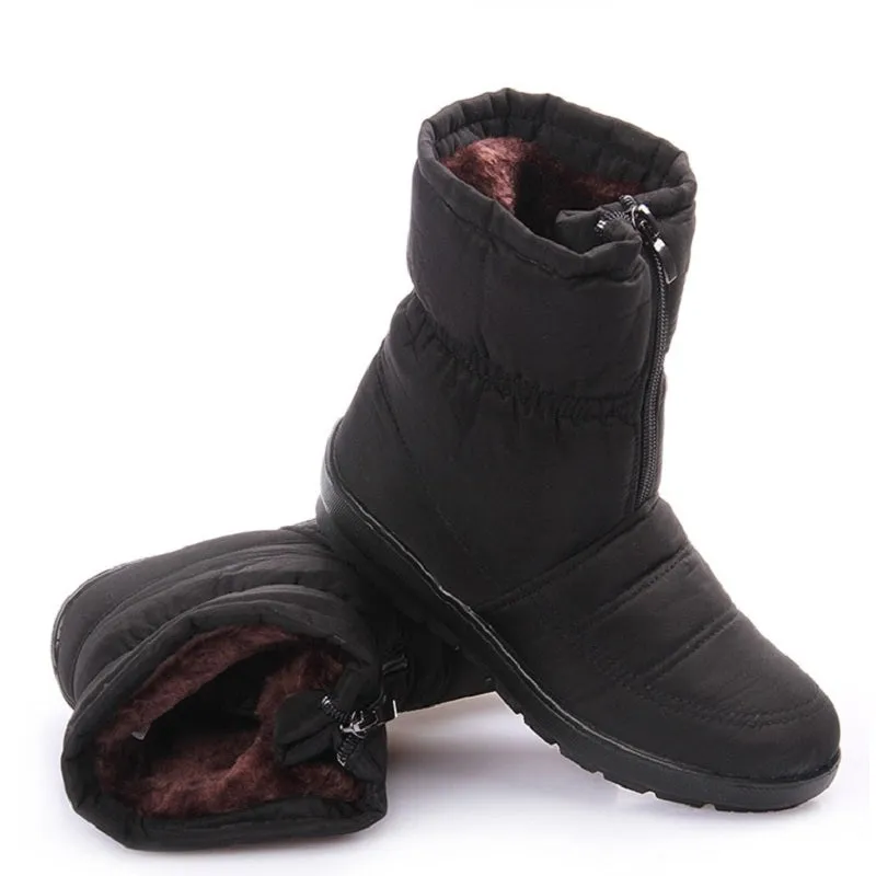 Winter thick women snow boots