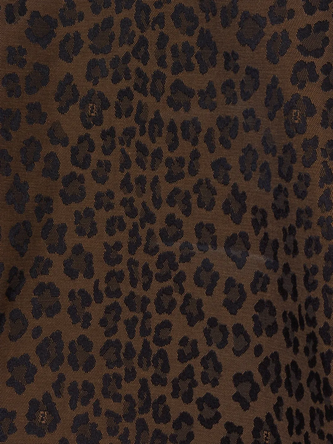 Y2K Fendi leopard print top